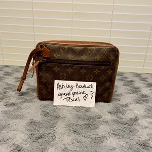 Authentic Vintage Louis Vuitton Pochette Sport Hand Pouch/Clutch